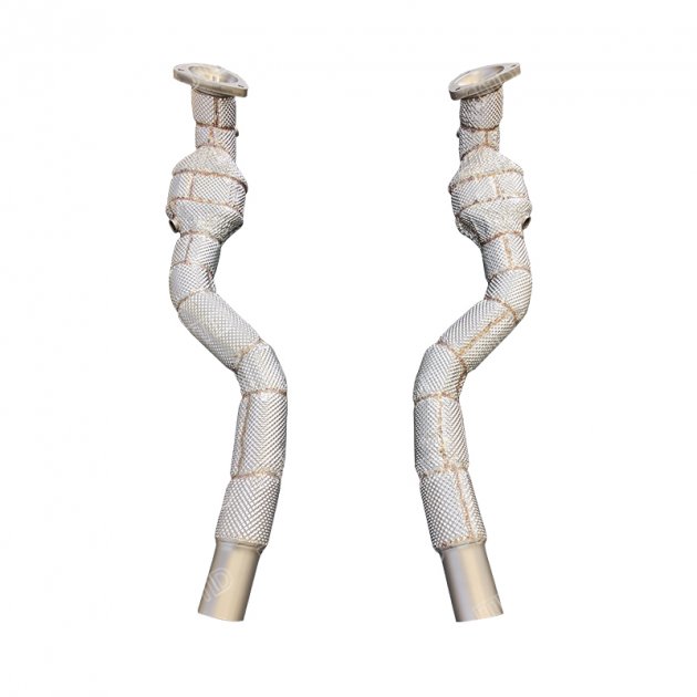 JTDMS-029 Exhaust DownPipe for 2007-2020 Maserati GranTurismo 4.2 or 4.7