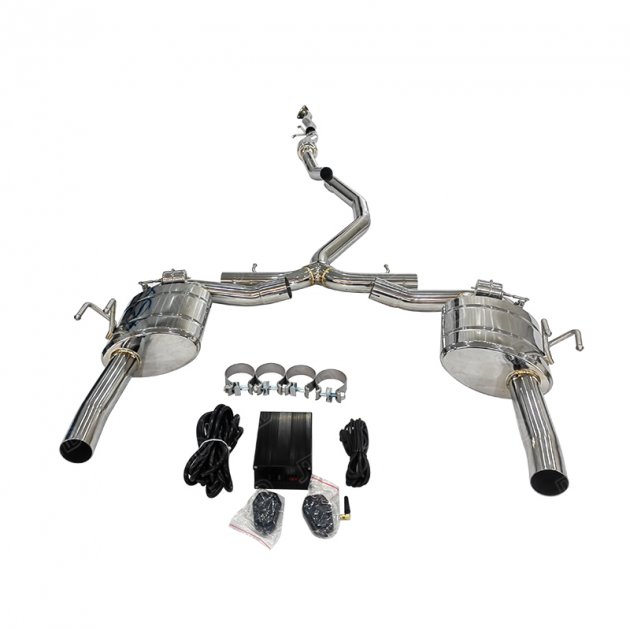 JTS-BE-307 Exhaust System for 2019 Mercedes Benz E300 W213