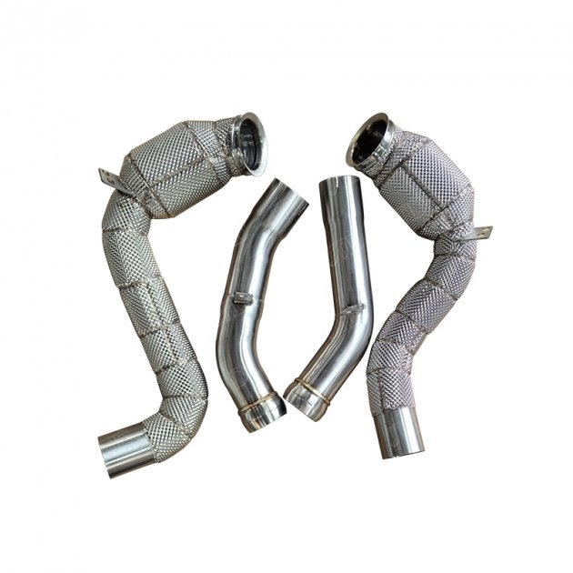 JTDBE-274 Exhaust DownPipe for benz e63 w213 4.0t without opf