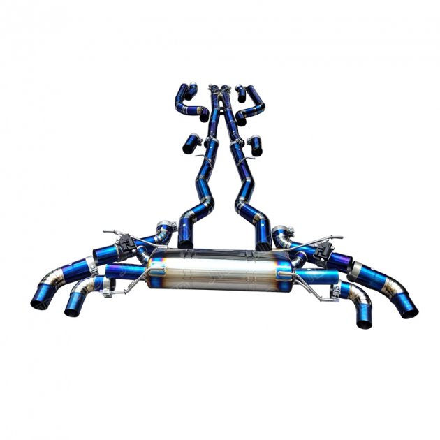 JTS-BM-551 valved exhaust system for BMW 750I G11 G12 2016-2022 without OPF