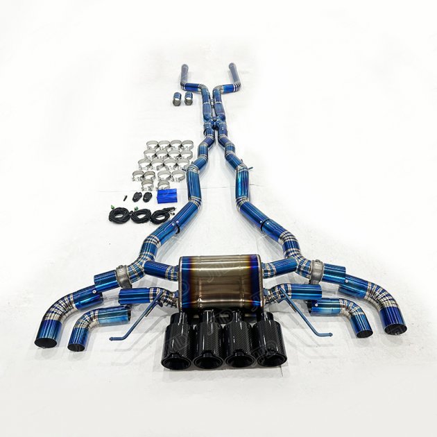 JTS-BM-552 Exhaust System for 2019+BMWM8F91 F92 F93 no opf