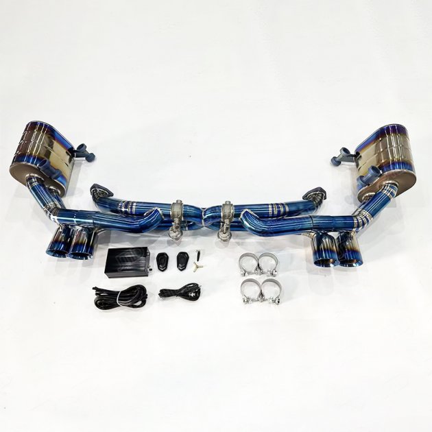 JTS-PO-186 Exhaust System for Porsche 997.2