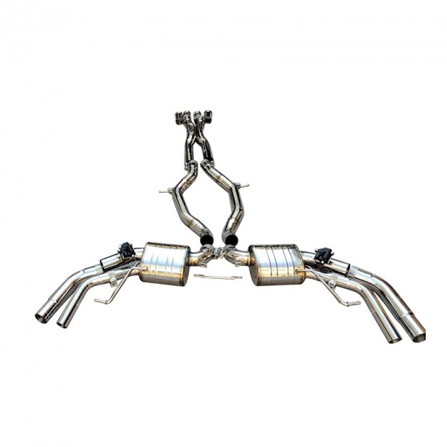 JTS-BE-319 Exhaust System for benz s550 c217 M278 4.7