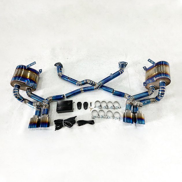 JTS-PO-184 Exhaust System for Porsche 997.1