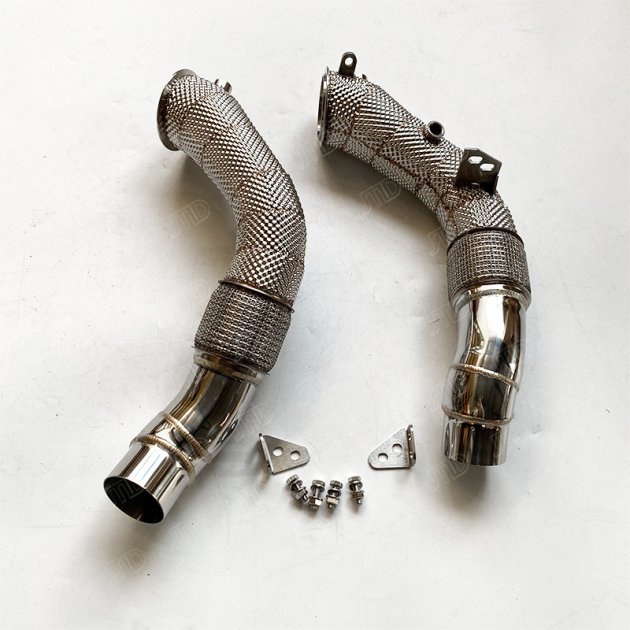 JTDBM-344 Exhaust DownPipe for bmw F10 M5