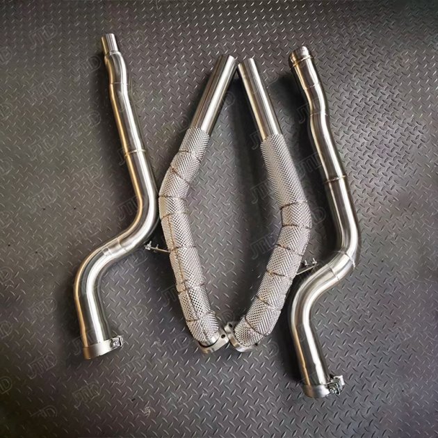 JTDBE-282 Exhaust DownPipe for Mercedes-Benz CLS550 4.7L V8 M278