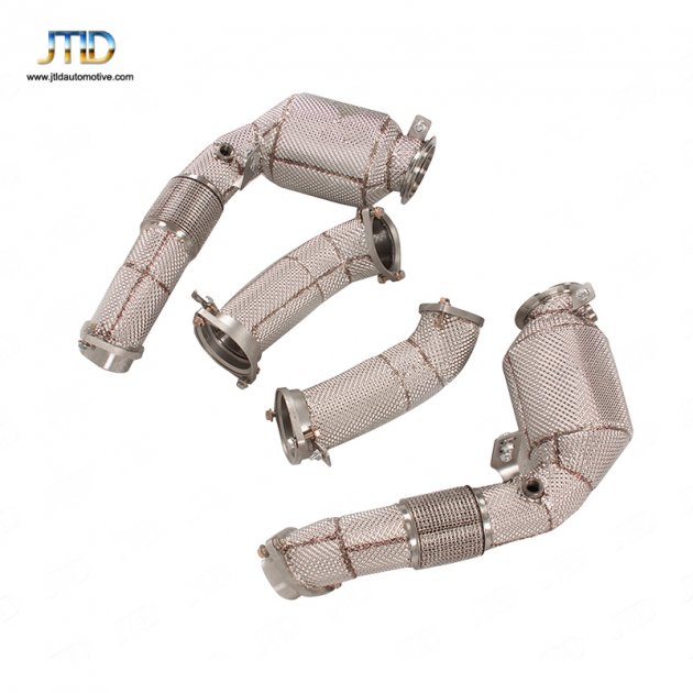 JTDBM-380 Exhaust DownPipe for 25 bmw M5 G90 4.4T