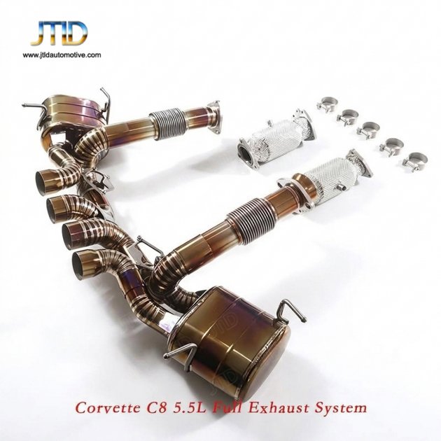 JTS-C8-051 FOR Corvette C8 5.5L Full Exhaust System
