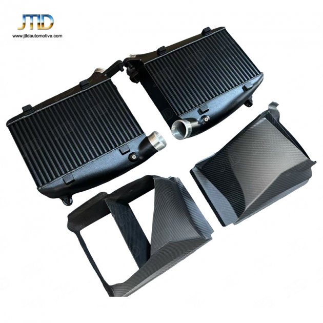 JTIS-042 Intercooler for Audi C8 chassis RS6  RS7 with Carbon fiber air guide cover