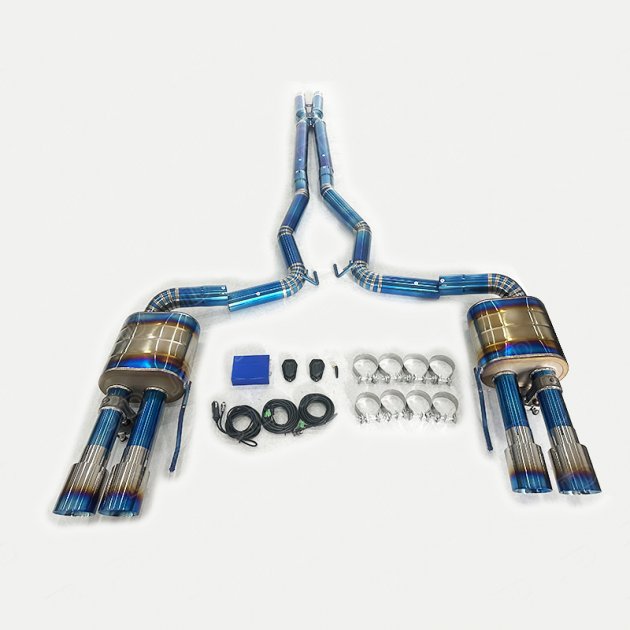 JTS-FO-058 Exhaust System for ford Mustang 5.0