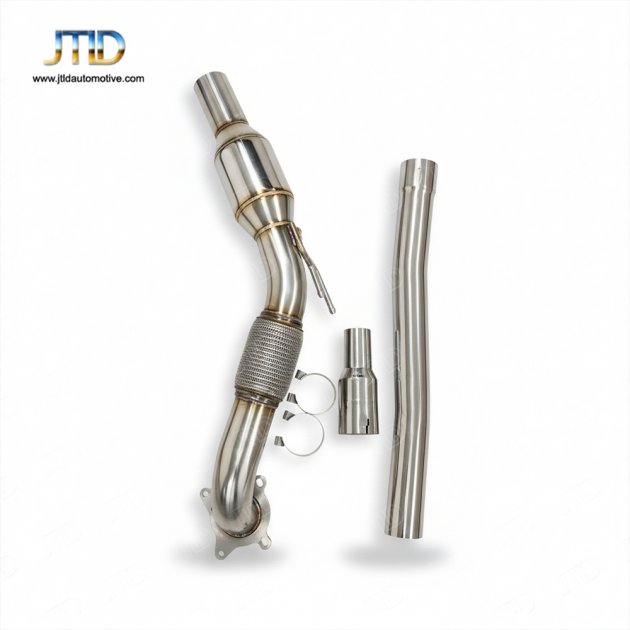 JTDVW-064 Exhaust DownPipe for VW Tiguan and 8U Audi Q3 1.8T2.0T RACE Downpipe (2009-2017)