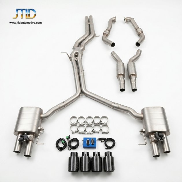JTS-AU-269 Exhaust System for 2023 Audi S4