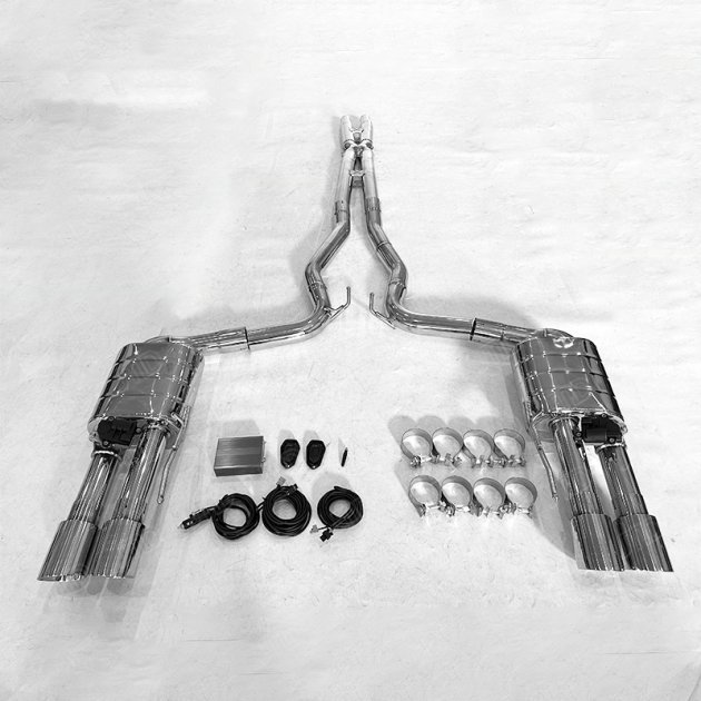 JTS-FO-057 Exhaust System for ford Mustang 5.0
