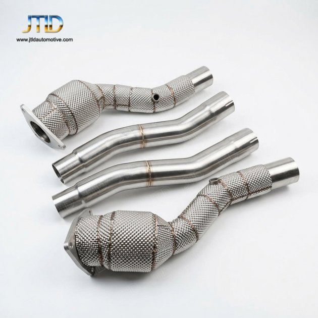 JTDFE-047 Exhaust DownPipe for Ferrari 2019 GTC4 Lusso 6.3L
