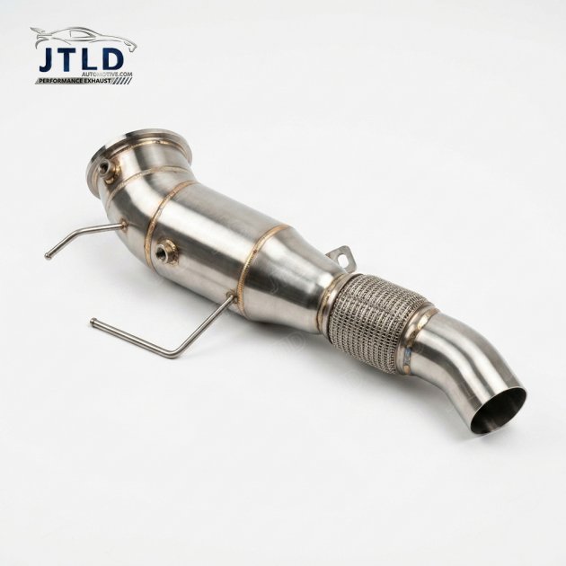 JTDBM-386 FOR 5 Gen 3 BMW B58TU2 Racing Downpipe (High-Flow Catted  Catless)