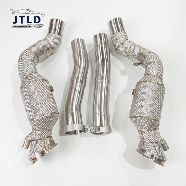 JTDFE-048 Exhaust DownPipe for Ferrari 12 Cillindri