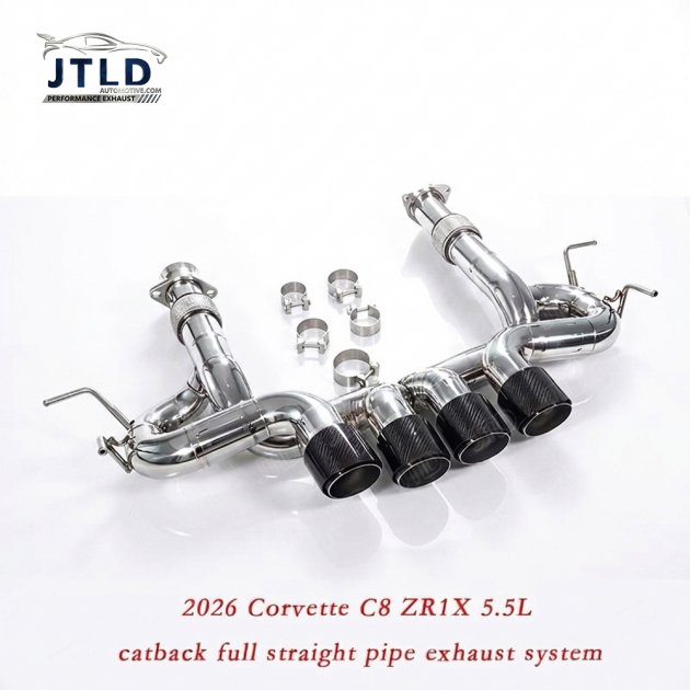 JTS-C8-047 Exhaust System for 2026 Chevrolet C8 ZR1X 5.5L