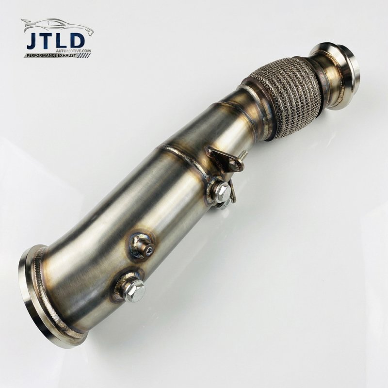 JTDBM-391 Catless Downpipe Direct Fit for US Spec BMW B46 F30 G20 330i 430i Z4 Supra 2.0L Turbo