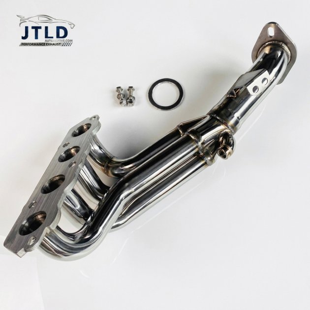 JTMA-010 SUS304 Stainless Steel Mirror Polished 4-1 Exhaust Manifold Racing Headers For Mazda MX-5 Miata ND 2.0L 2016-2026