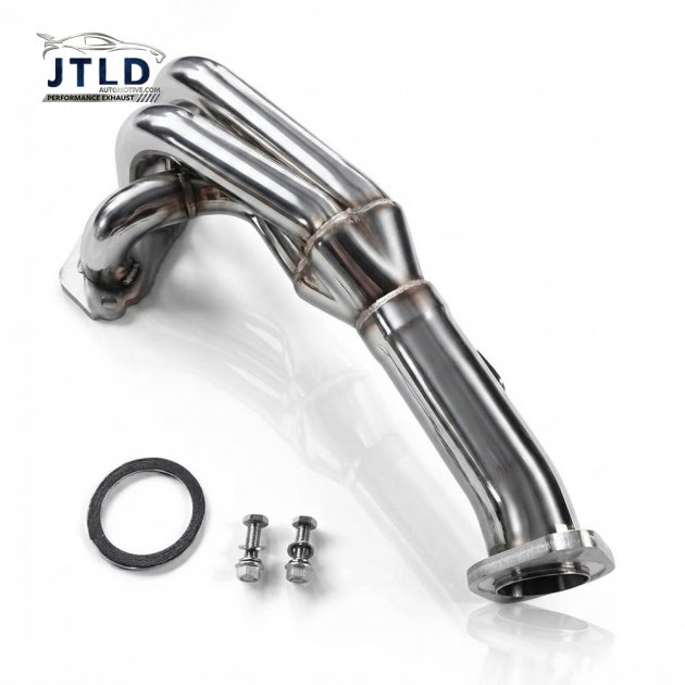 JTMA-011 SUS304 Stainless Steel Exhaust Header 4 Into 1 Decat Manifold For Mazda MX5 ND Mk4 1.5L 2017 2018