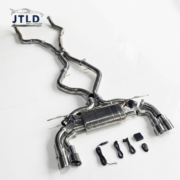 JTS-BM-585 Exhaust System for 2013 BMW x5M v8 4.4 e70 e71
