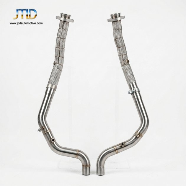 JTDLR-008 Exhaust DownPipe for range rover sports supercharger 2013 5.0 v8