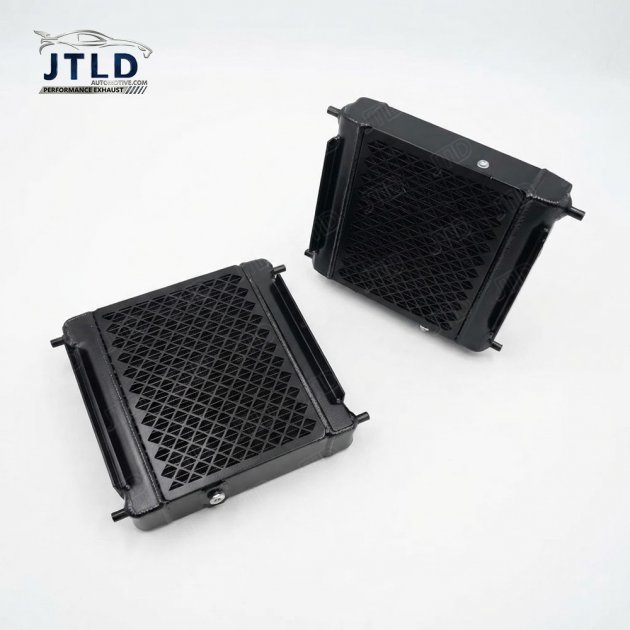 JTIS-054 Aluminum Performance Auxiliary Radiator Kit For BMW MQB G80 M3 G82 M4 G87 M2 S58 3.0T